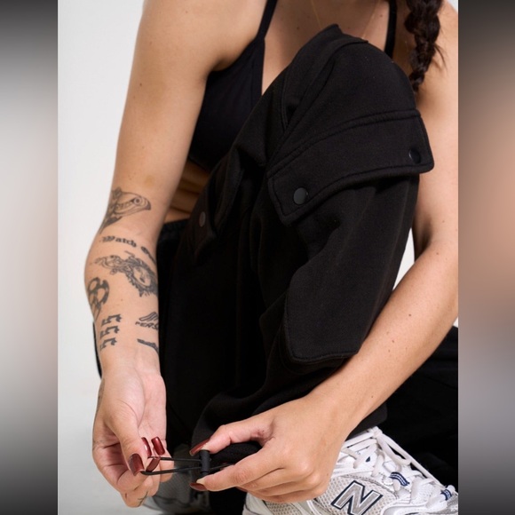 YoungLA W251 Hunting season Black Joggers - Picture 3 of 4